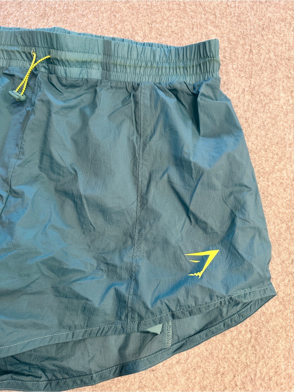 Gymshark Aqua Green Training Running Shorts - Picture 2 of 7